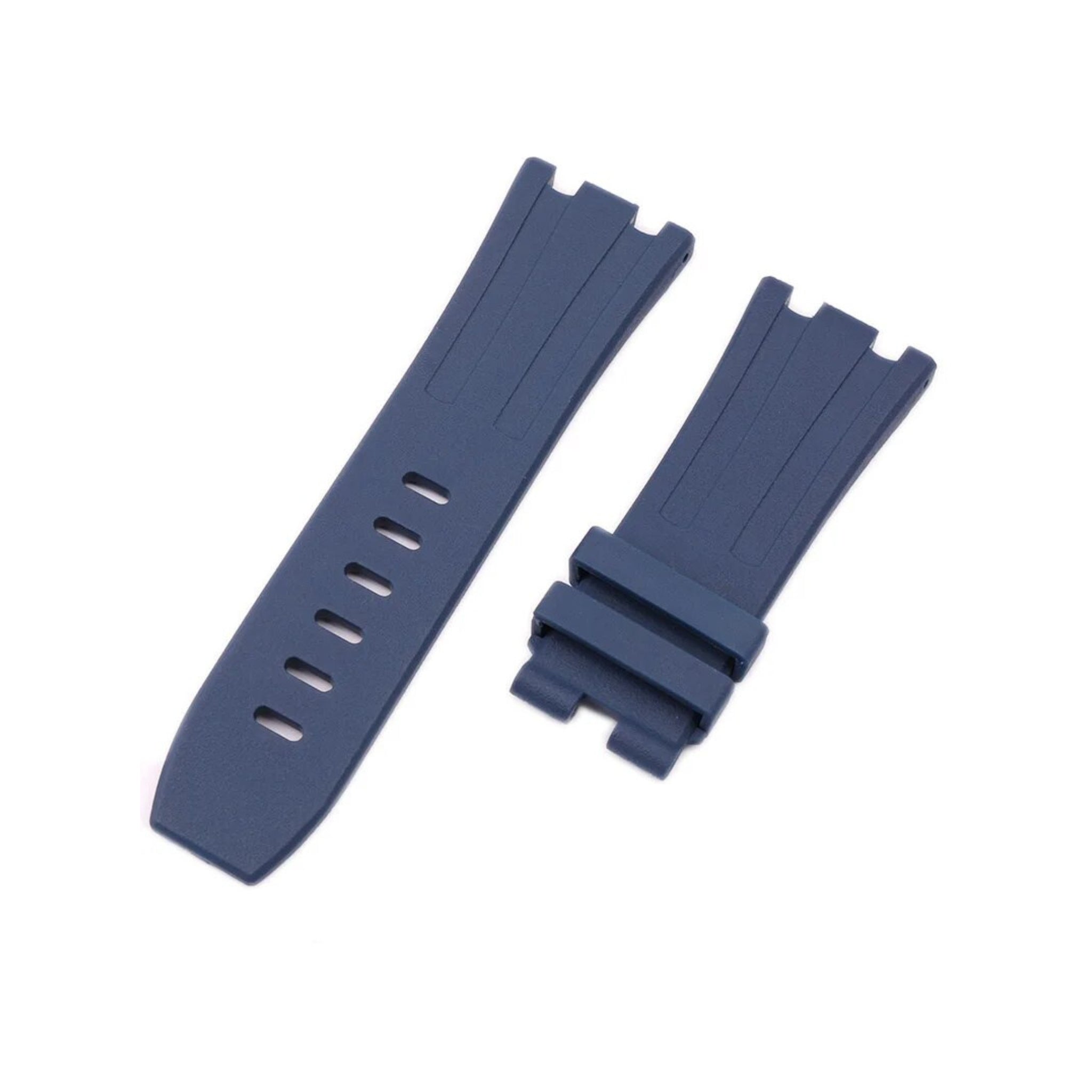 Kautschuk Armband - fur alle AP Offshore 42mm - Dunkel Blau - Helvetus DE