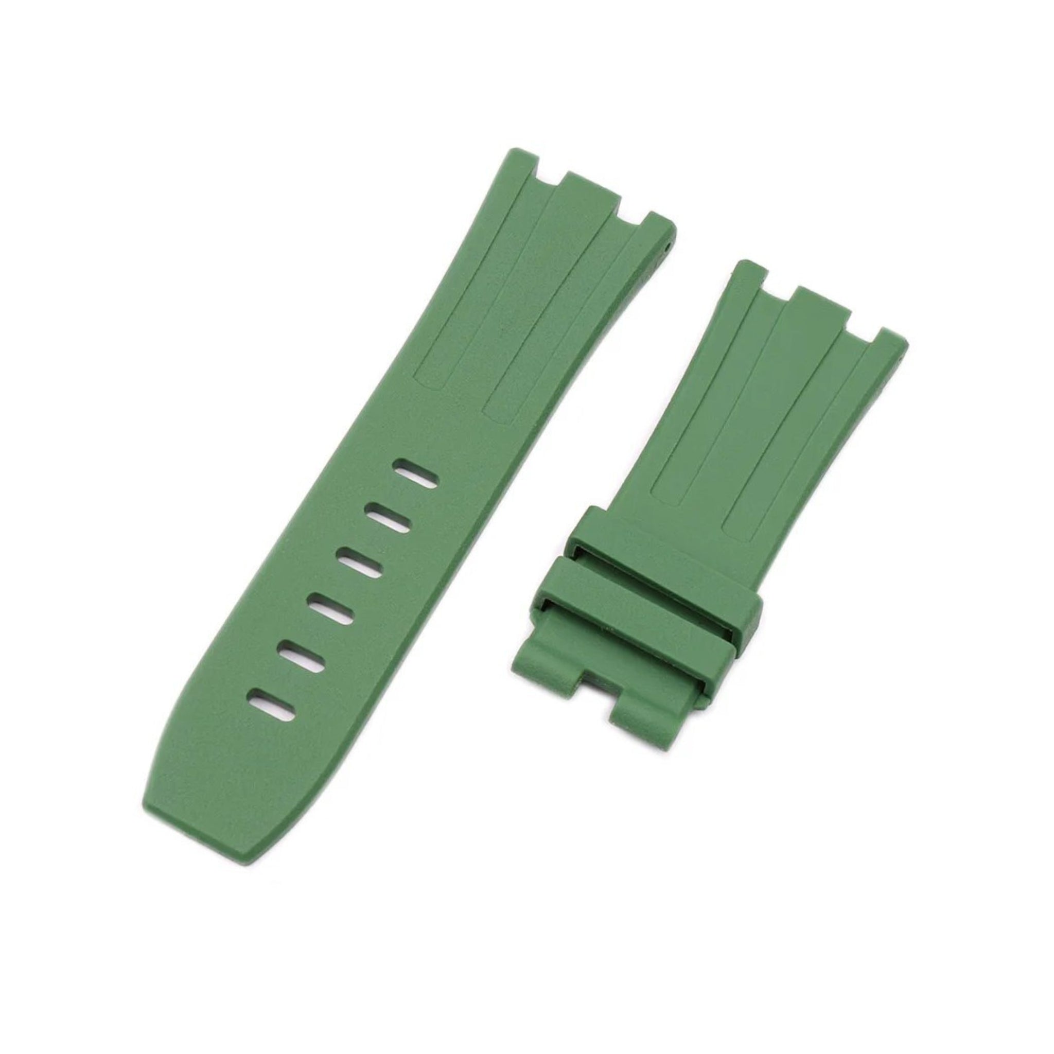 Kautschuk Armband - fur alle AP Offshore 42mm - Grün - Helvetus DE
