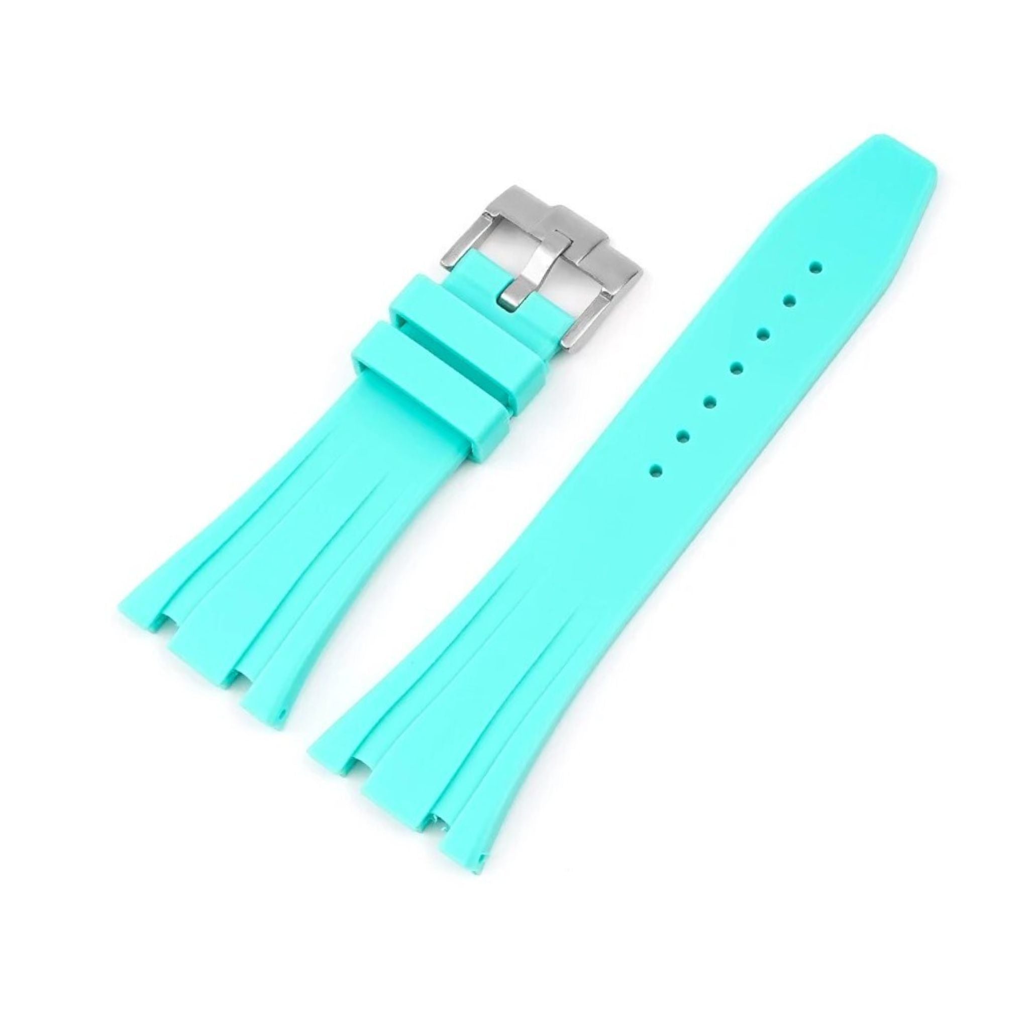 Kautschuk Armband - fur alle AP Royal Oak 41mm - Türkis - Helvetus DE