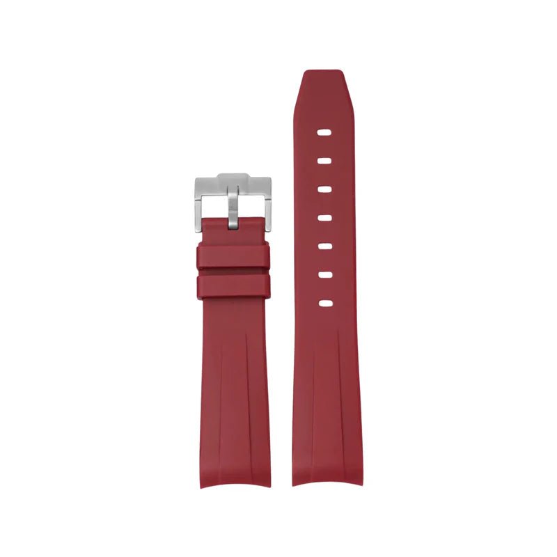 Kautschukarmband für Hamilton Khaki Field - Bordeaux - Helvetus DE