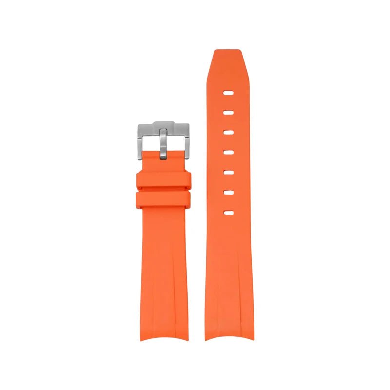 Kautschukarmband für Hamilton Khaki Field - Orange - Helvetus DE