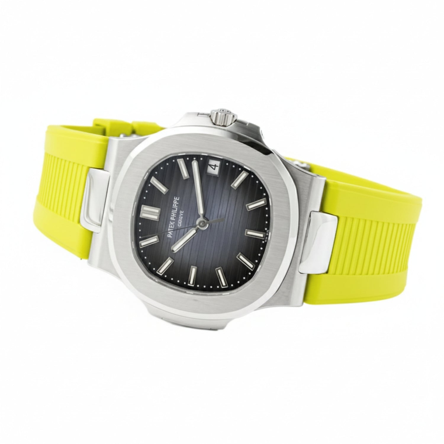 Kautschukarmband – Für Patek Philippe Nautilus – Gelb - Helvetus DE