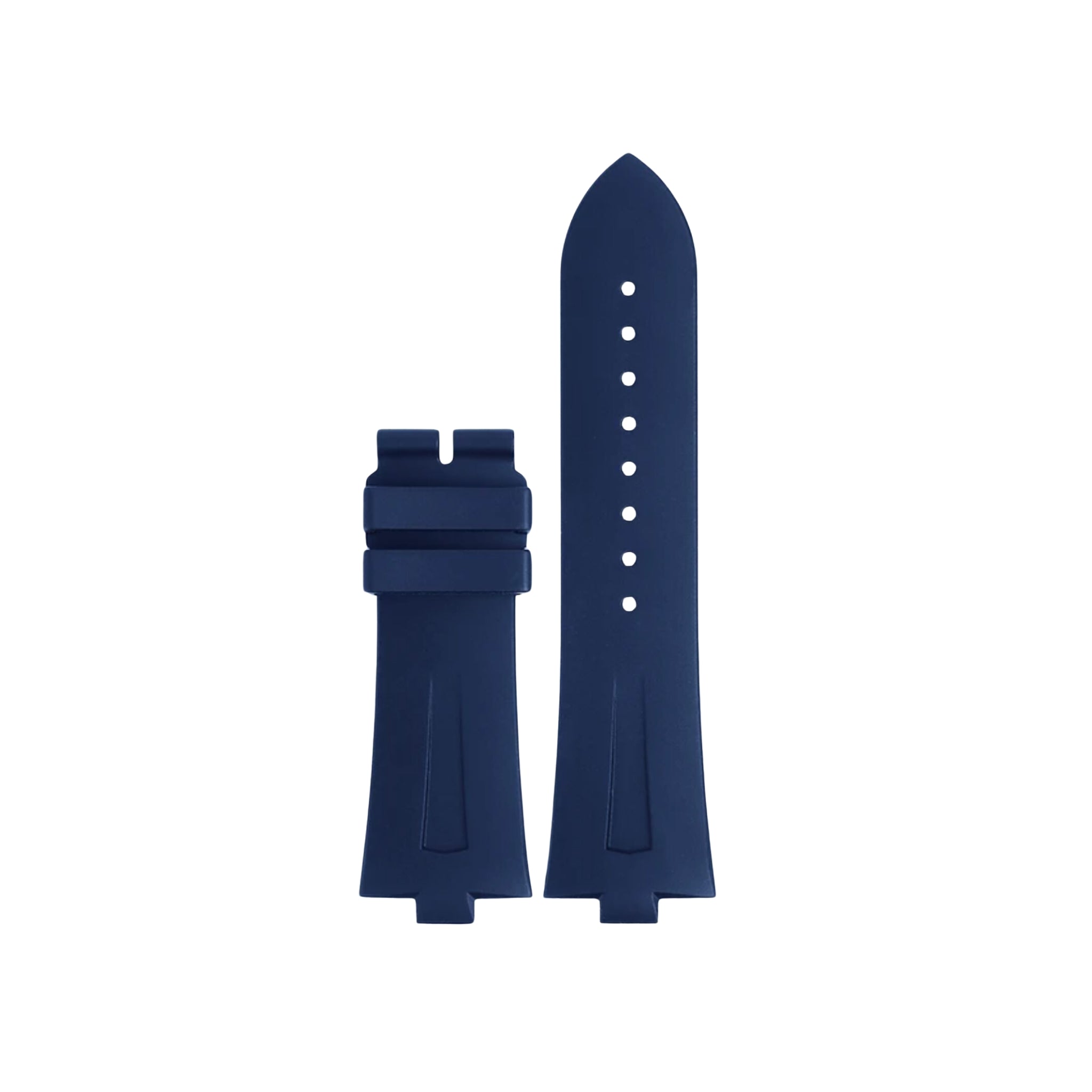 Kautschukarmband – für Vacheron Constantin Overseas 25mm – Blau - Helvetus DE