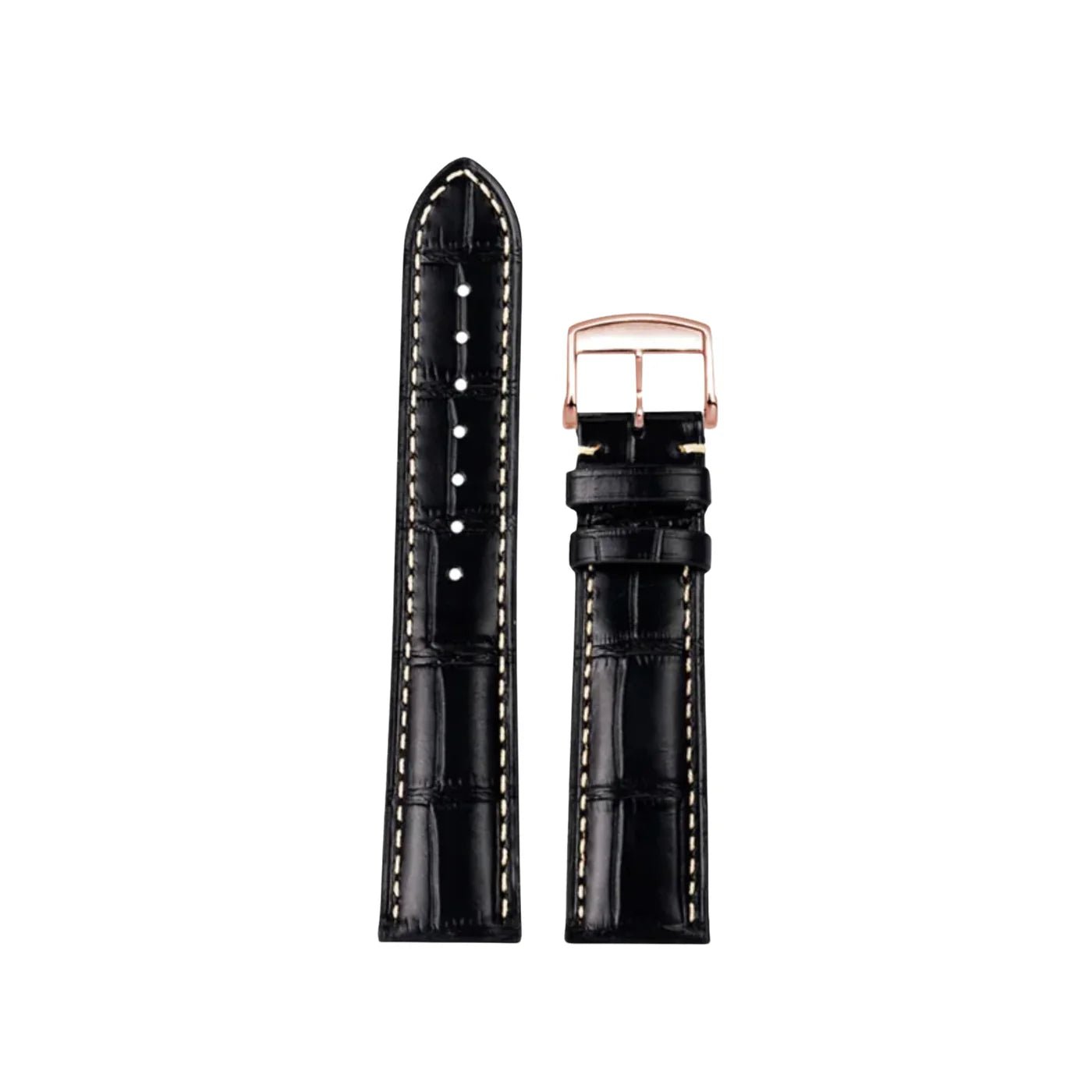 Lederarmband – Für Longines Master Collection – Schwarz - Helvetus DE