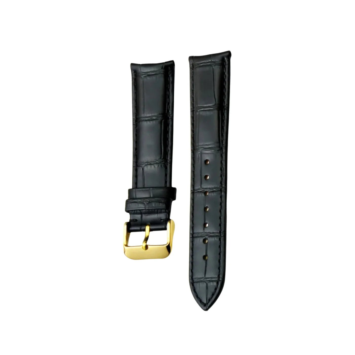 Lederarmband – für Vacheron Constantin Patrimony & Traditionnelle und andere Modelle – Schwarz - Helvetus DE