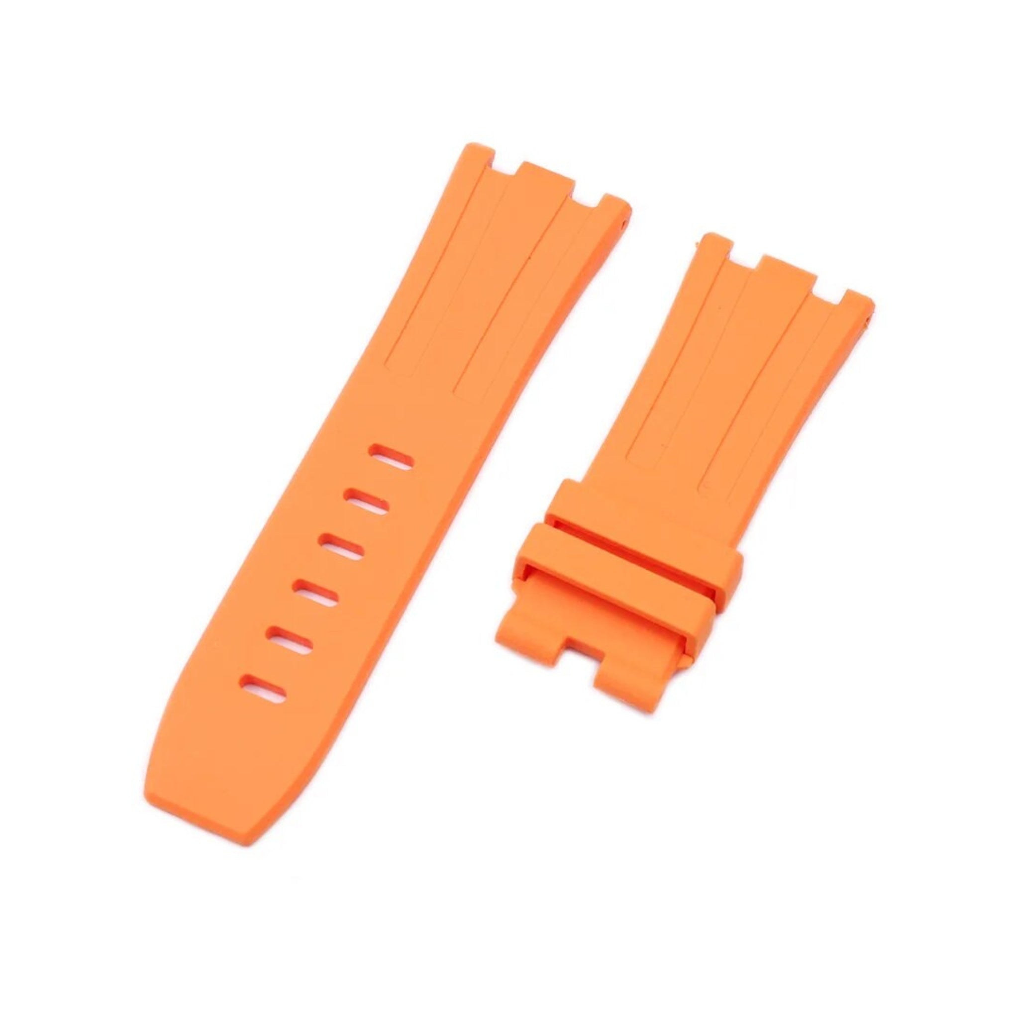 Kautschuk Armband - fur alle AP Offshore 44mm - Orange - Helvetus DE