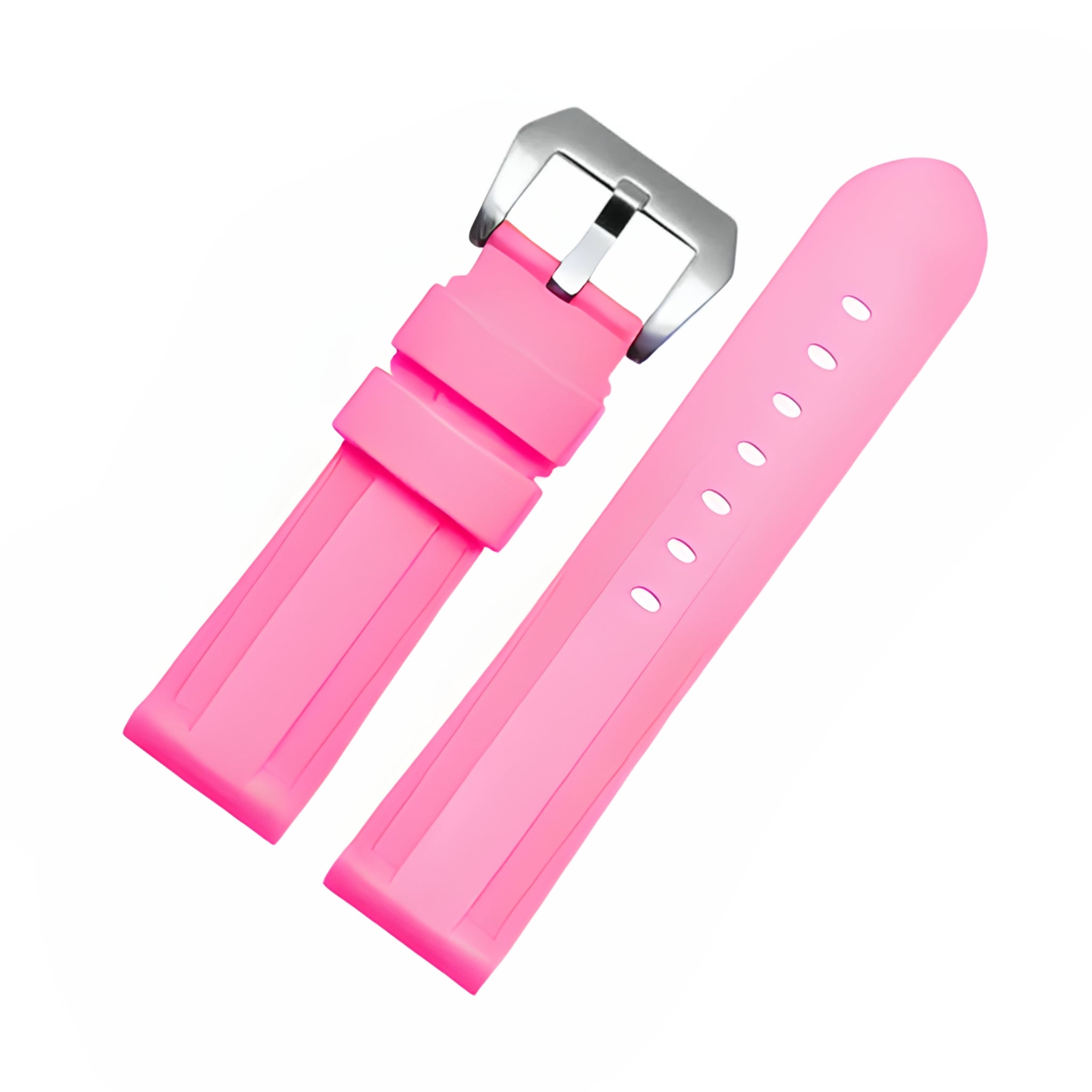 Kautschukarmband – Für Panerai – Pink - Helvetus DE