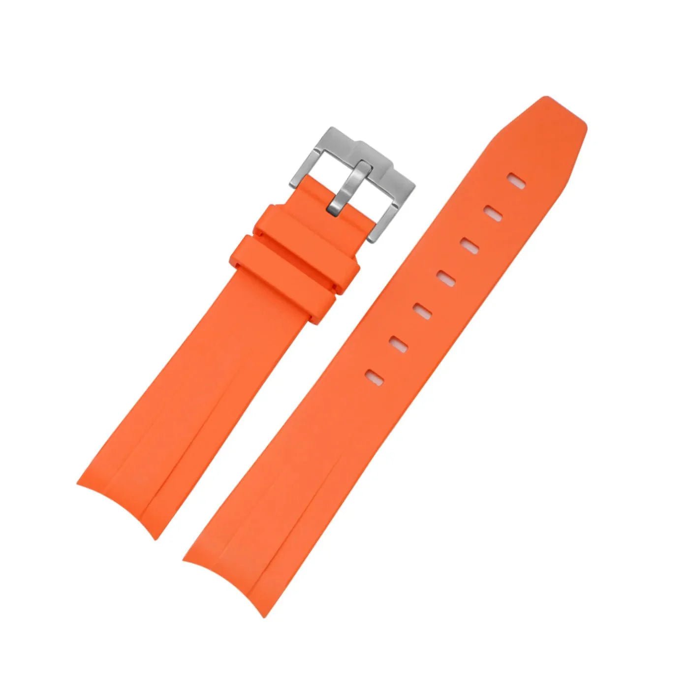 Kautschukarmband – für Rolex Submariner – Orange - Helvetus DE