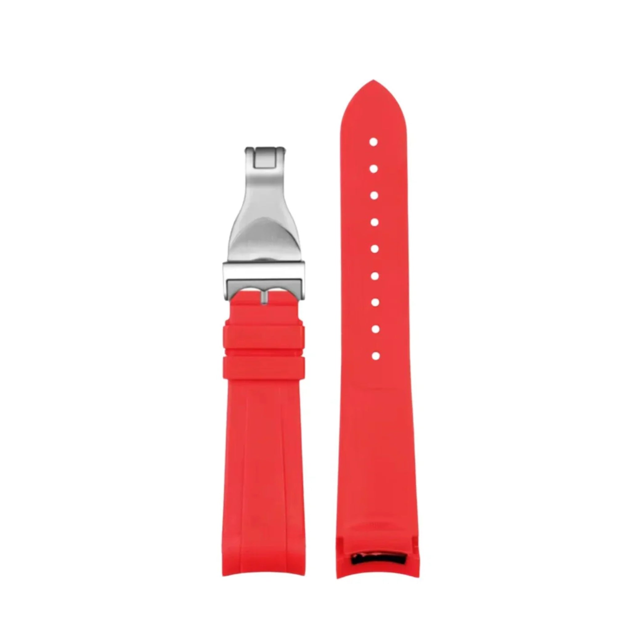 Kautschukarmband - Für Tudor Pelagos 42 - Rot - Helvetus DE