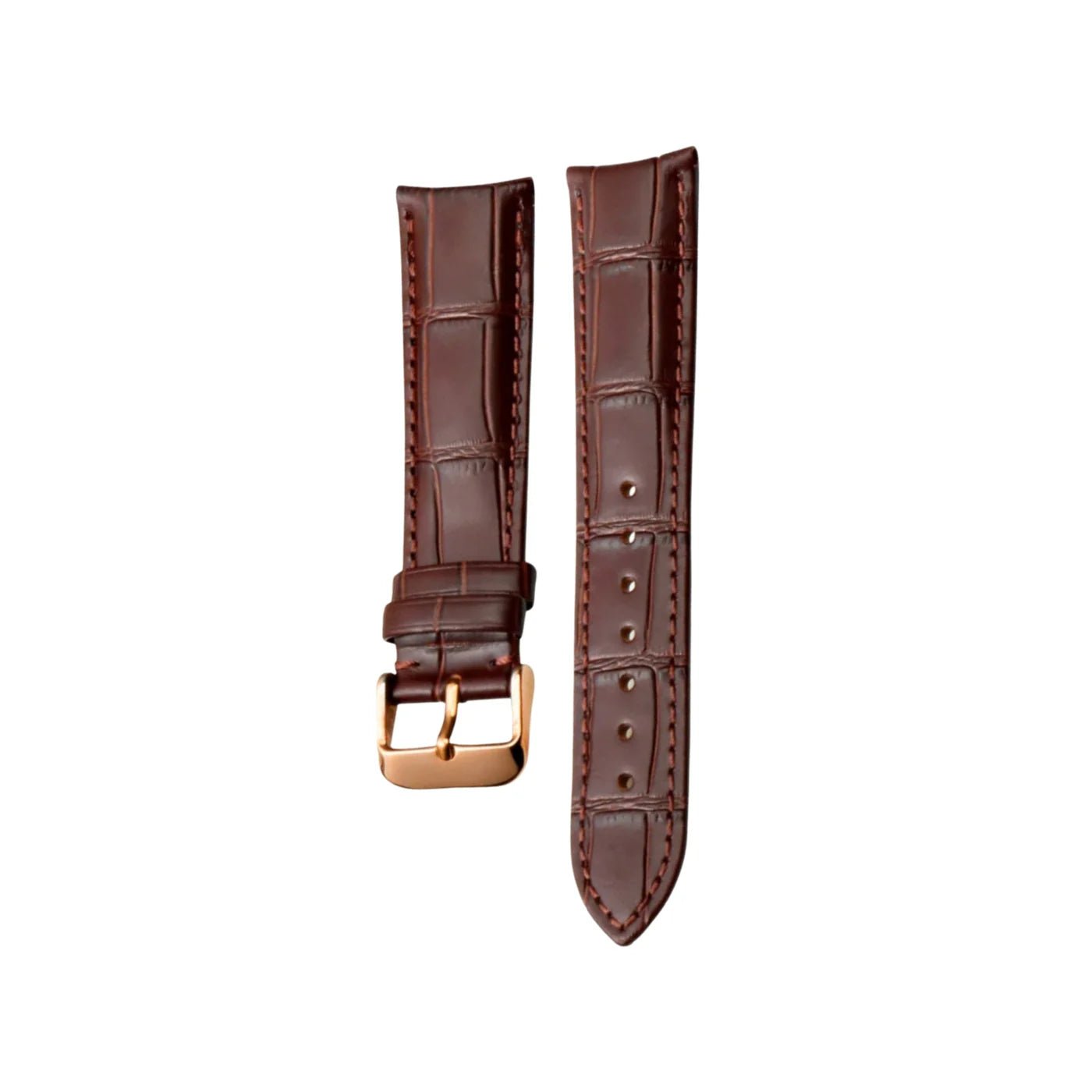 Lederarmband – für Vacheron Constantin Patrimony & Traditionnelle und andere Modelle – Braun - Helvetus DE