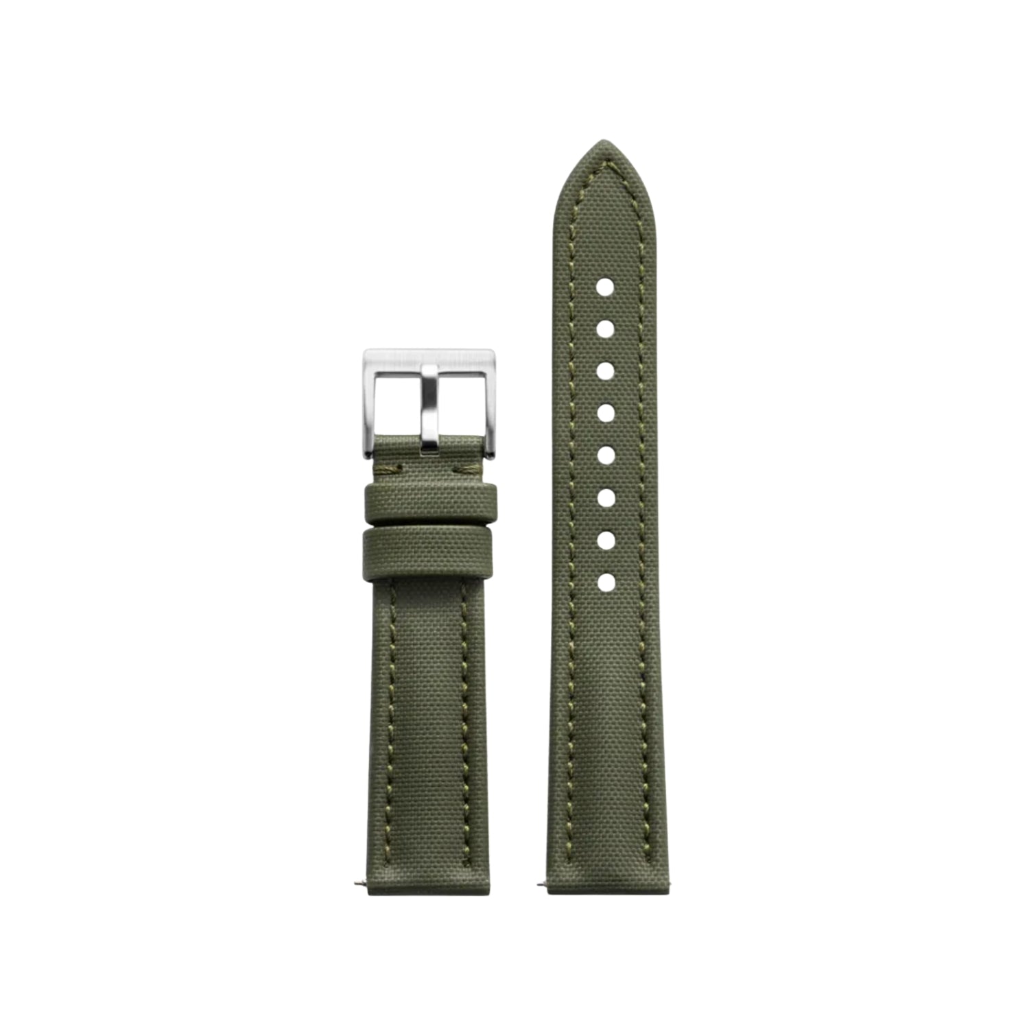 Sailcloth FKM Kautschuk Armband – Grün – MarinerTex™ von Helvetus® - Helvetus DE